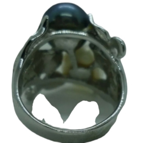 🎖Stunning CFJ Freshwater Pearl Ring with Jewelry Bag 👑(COPY) - Picture 5 of 7